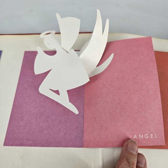 Vintage 1994 Robert Sabuda The Christmas Alphabet Pop-Up Book Hardcover Orchard - Picture 4 of 12